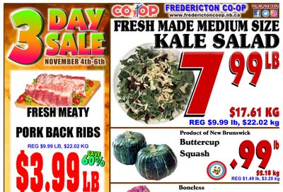 Fredericton Co-op Flyer November 3 to 9