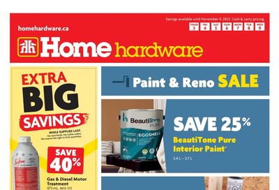 Home Hardware (ON) Flyer November 3 to 9