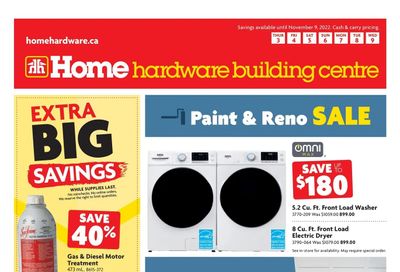 Home Hardware Building Centre (Atlantic) Flyer November 3 to 9