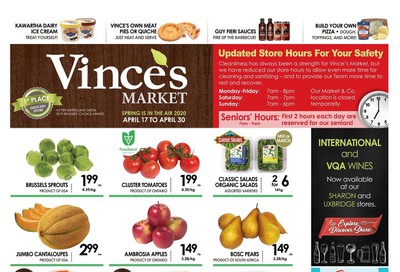 Vince's Market Flyer April 17 to 30