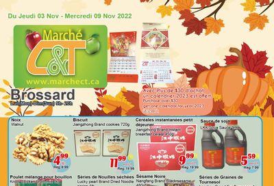 Marche C&T (Brossard) Flyer November 3 to 9