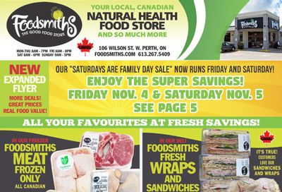 Foodsmiths Flyer November 3 to 10