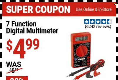 Harbor Freight Weekly Ad Flyer Specials November 2 to November 13, 2022