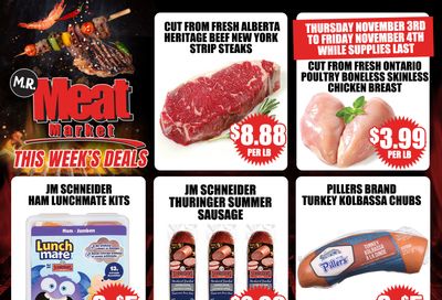 M.R. Meat Market Flyer November 3 to 10