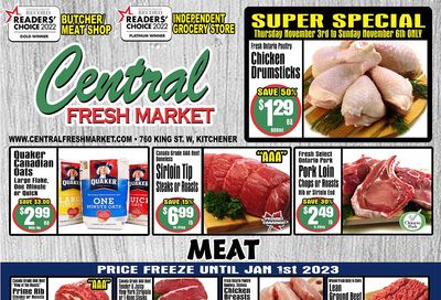 Central Fresh Market Flyer November 3 to 10