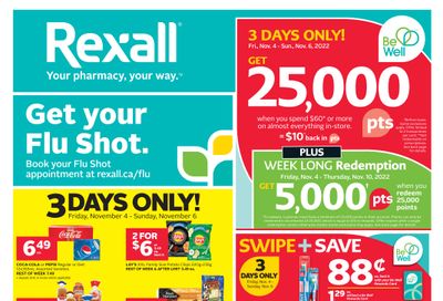 Rexall (AB, SK & MB) Flyer November 4 to 17