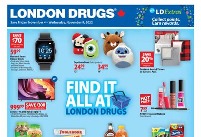 London Drugs Weekly Flyer November 4 to 9