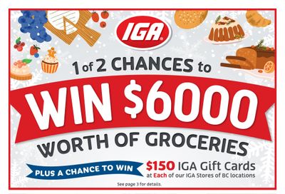 IGA Stores of BC Flyer November 4 to 10