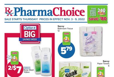 PharmaChoice (BC, AB, SK & MB) Flyer November 3 to 9