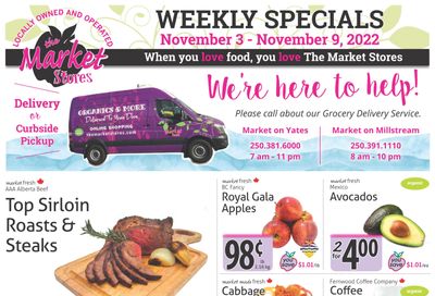 The Market Stores Flyer November 3 to 9