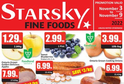 Starsky Foods Flyer November 3 to 9