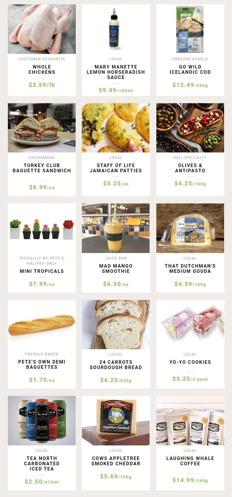 Pete's Fine Foods Flyer November 3 to 9