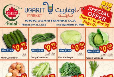 Ugarit Market Flyer November 1 to 6