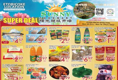 Sunny Foodmart (Etobicoke) Flyer November 4 to 10