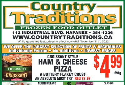 Country Traditions Flyer November 3 to 11