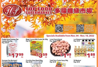 Top Food Supermarket Flyer November 4 to 10