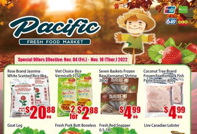 Pacific Fresh Food Market (North York) Flyer November 4 to 10