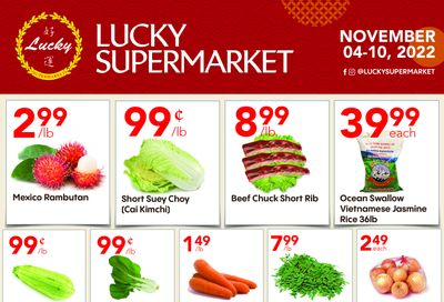 Lucky Supermarket (Winnipeg) Flyer November 4 to 10