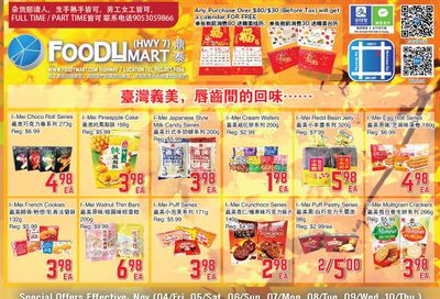 FoodyMart (HWY7) Flyer November 4 to 10