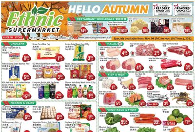 Ethnic Supermarket (Guelph) Flyer November 4 to 10