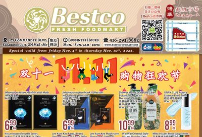 BestCo Food Mart (Scarborough) Flyer November 4 to 10