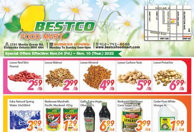 BestCo Food Mart (Etobicoke) Flyer November 4 to 10