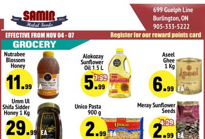 Samir Supermarket Flyer November 4 to 7
