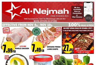 Alnejmah Fine Foods Inc. Flyer November 4 to 10