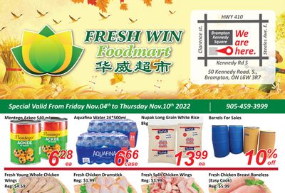Fresh Win Foodmart Flyer November 4 to 10