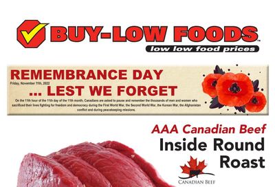 Buy-Low Foods Flyer November 6 to 12