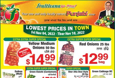 Fruiticana (Chestermere) Flyer November 4 to 10