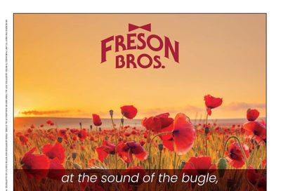 Freson Bros. Flyer November 11 to 17