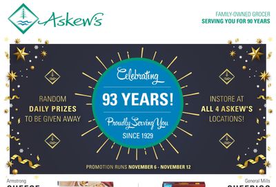 Askews Foods Flyer November 6 to 12