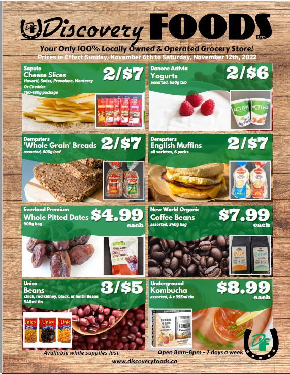 Discovery Foods Flyer November 6 to 12