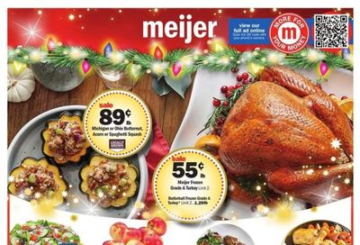 Meijer (IN) Weekly Ad Flyer Specials November 6 to November 12, 2022