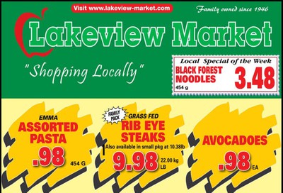 Lakeview Market Flyer October 28 to November 3