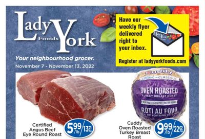 Lady York Foods Flyer November 7 to 13