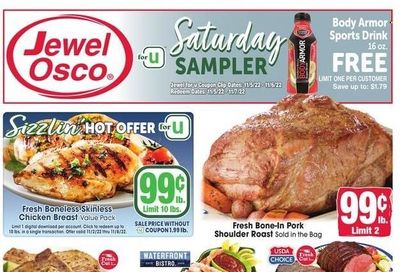 Jewel Osco (IA) Weekly Ad Flyer Specials November 2 to November 8, 2022