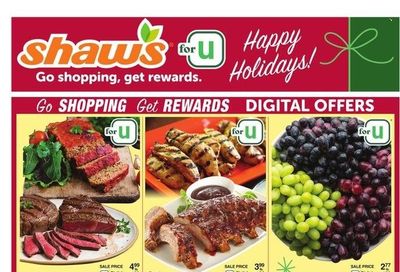 Shaw’s (MA, ME, NH, RI, VT) Weekly Ad Flyer Specials November 4 to November 10, 2022