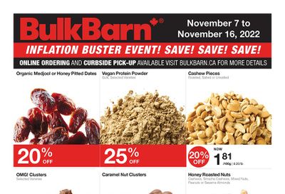 Bulk Barn Flyer November 7 to 16