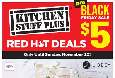 Kitchen Stuff Plus Red Hot Deals Flyer November 7 to 20