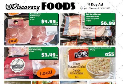Discovery Foods Flyer April 15 to 18