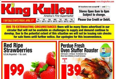 King Kullen Weekly Ad & Flyer April 17 to 23