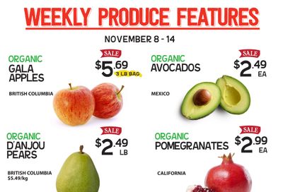 Pomme Natural Market Flyer November 8 to 14