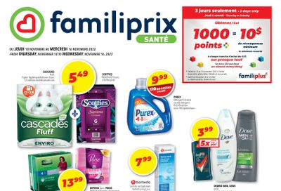 Familiprix Sante Flyer November 10 to 16