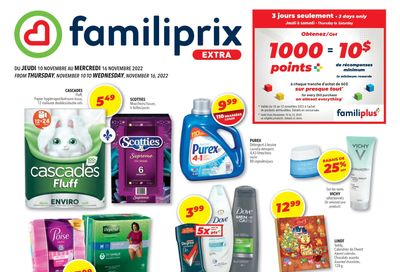 Familiprix Extra Flyer November 10 to 16