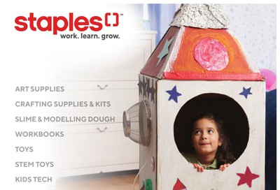 Staples Keep Your Kids Engaged Flyer April 15 to 21