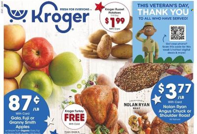 Kroger (GA, IL, LA, MI, OK, SC, TN, TX, VA) Weekly Ad Flyer Specials November 9 to November 15, 2022