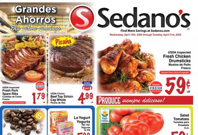 Sedano's Weekly Ad & Flyer April 15 to 21