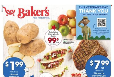 Baker's (NE) Weekly Ad Flyer Specials November 9 to November 15, 2022